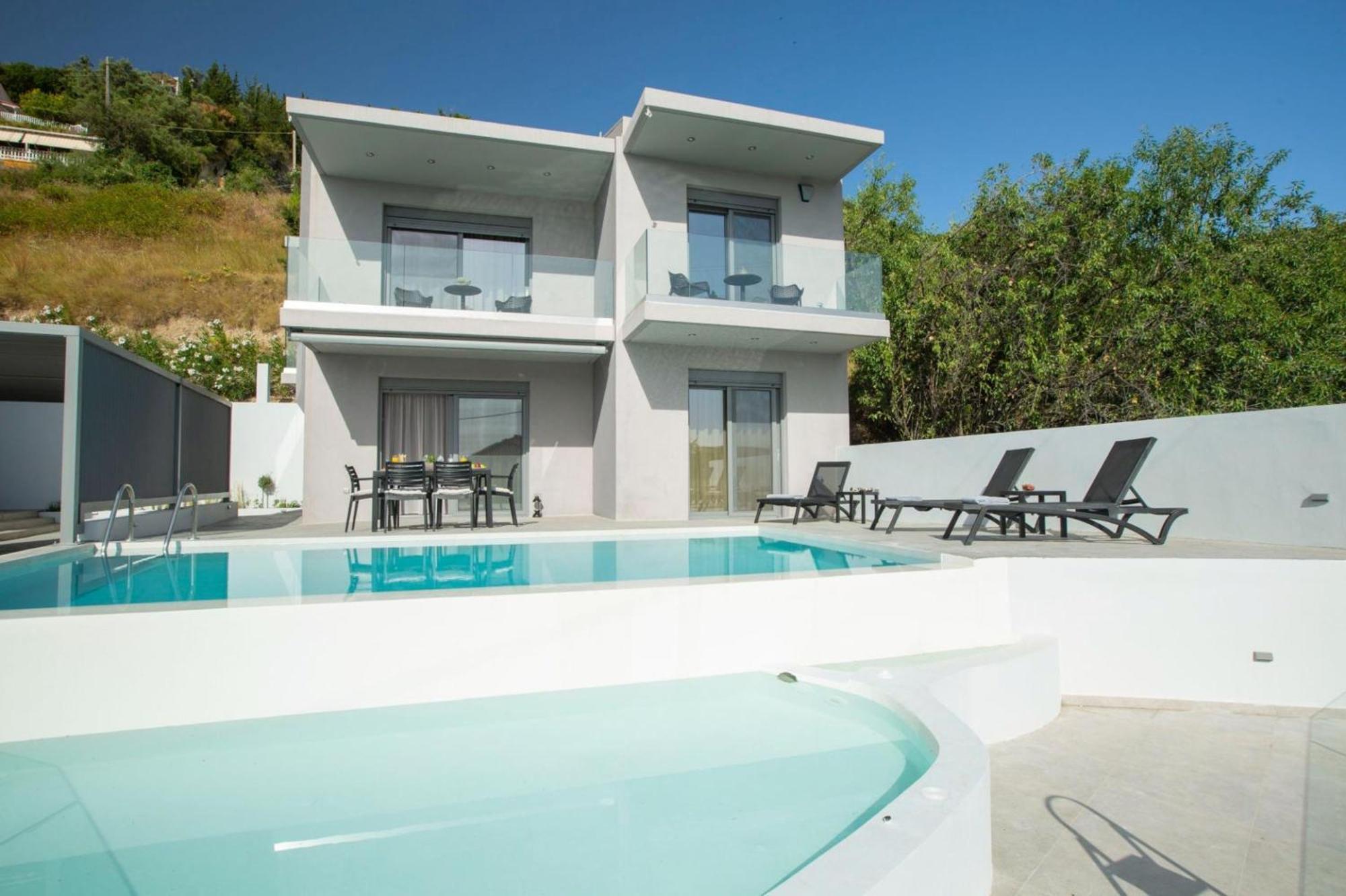 Aloft Luxury Villas Lefkada - Heated Pool Apolpaina Bagian luar foto